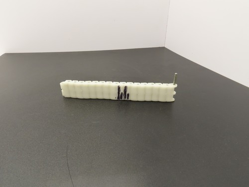 Morse N400 Delrin Plastic Coupling Sprocket Chain 16-Link 1-1/4" W 8.25" Long