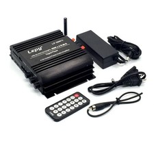 45W 4 Channel Bluetooth Mini 12V Power Amplifier Audio Stereo FM Amp Home Car