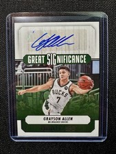 2022-23 Panini Hoops Basketball #GS-GRA Great Significance Grayson Allen