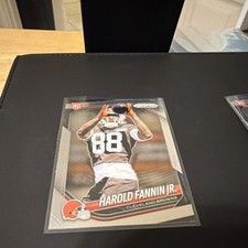 Panini Prizm Football Harold Fannin Jr. Rookie #399 Cleveland Browns Card