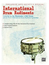 International Drum Rudiments - by Rob Carson and Jay Wanamaker - 00-7216