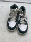 Nike Boys Air Jordan 1 Mid SE GS 2024 Oxidized Green White Sneaker Shoes Size 5Y — photo 1