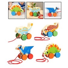 Jouet à pousser et à tirer en forme d'animal Jouet éducatif pour développer