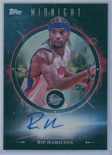 Rip Hamilton 2025 Topps Midnight - Midnight Oil Marks Summer Solstice /50 #MO-RH