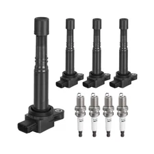 Ignition Coil Pack Spark Plugs fit for L4 2.0 2.4 Honda CRV, Honda Accord, Ci...