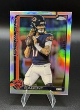 Tyson Bagent 2025 Topps Chrome Refractor #54 Chicago Bears