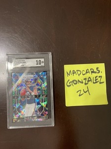 SGC 10! ~ 2024 Panini Prizm - Prizmatic Caleb Williams #1 Green Prizm (RC)