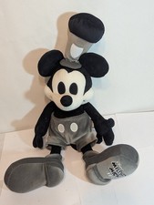 Disney Mickey Mouse Steamboat Willie 23 Through The Years Plush Stuffed Animal