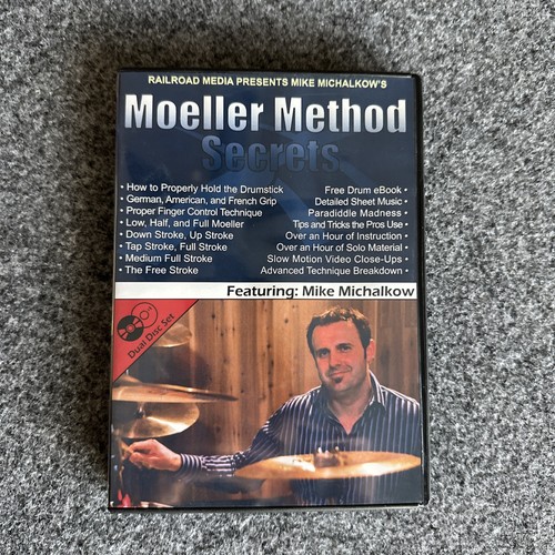 Moeller Method Secrets by Mike Michalkow 2 DVD Set, MINT condition