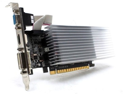 Palit GeForce GT 610 Passiv 1 GB DDR3 passiv silent VGA, DVI, HDMI PCI-E  #34081