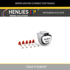 Mitsubishi EVO 8/9 - Wiper Motor Connector Female