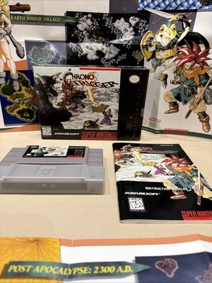 Chrono Trigger - Super Nintendo SNES - OVP - Anleitung - Squaresoft CIB Komplett