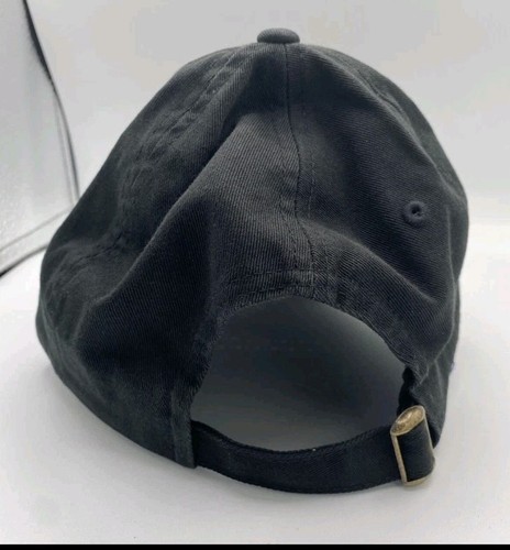 Crowded House Black Embroidered Logo Cap Adjustable Hat New - 第 3/6 張圖片