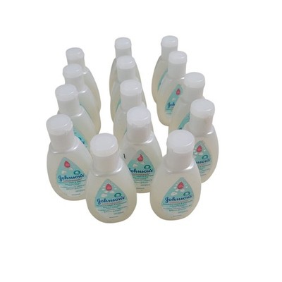 (14) Johnson's Cottontouch Newborn Baby Wash & Shampoo Travel Size .85 fl oz 