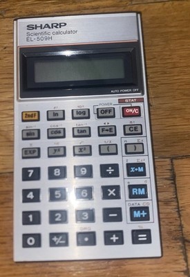VTG Sharp EL-509H Scientific Calculator Model - Works