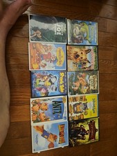 lot of 10 kids dvds