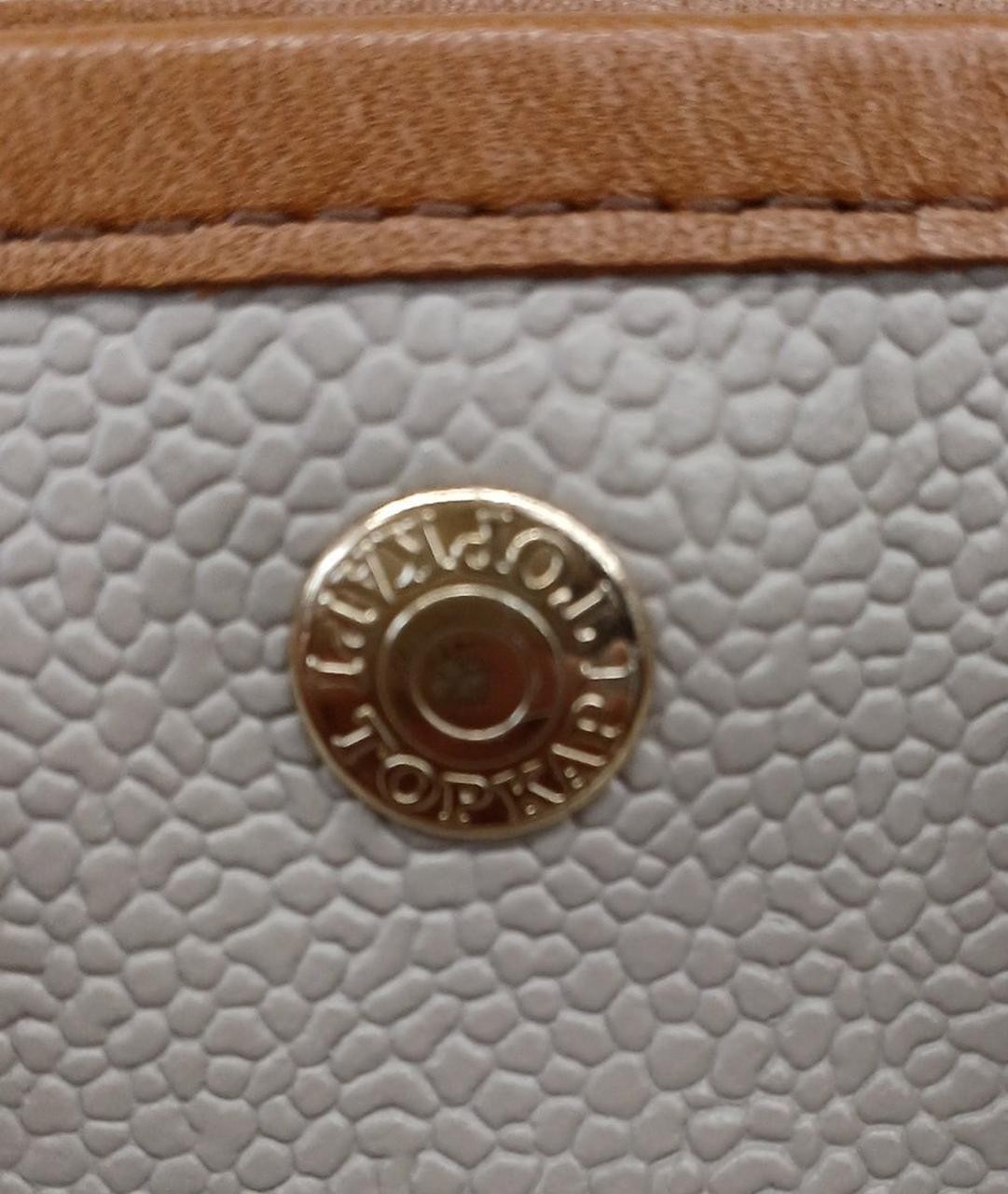 Mini Tote Bag Model Gray White Missing Pouch Cond… - image 13