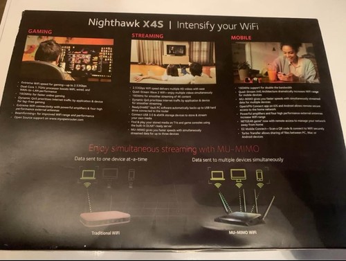 NETGEAR Nighthawk X4S Smart WiFi Router (R7800) - AC2600 - Picture 2 of 3