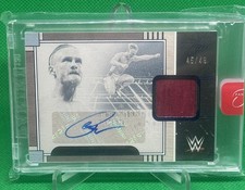 2024 Panini Three Count WWE Ilja Dragunov Patch/auto 45/49
