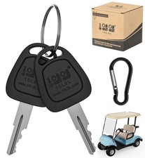 Golf Cart Keys for EZGO Gas  Electric 1976 up OEM 17063 G1 Keys with Key Ring