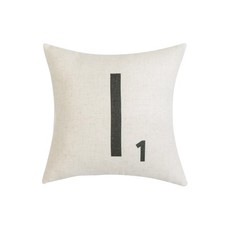 Letter-I1 With Polyester Insert Pillow