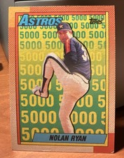 Topps 1990 Nolan Ryan #4 Houston Astros Baseball Card