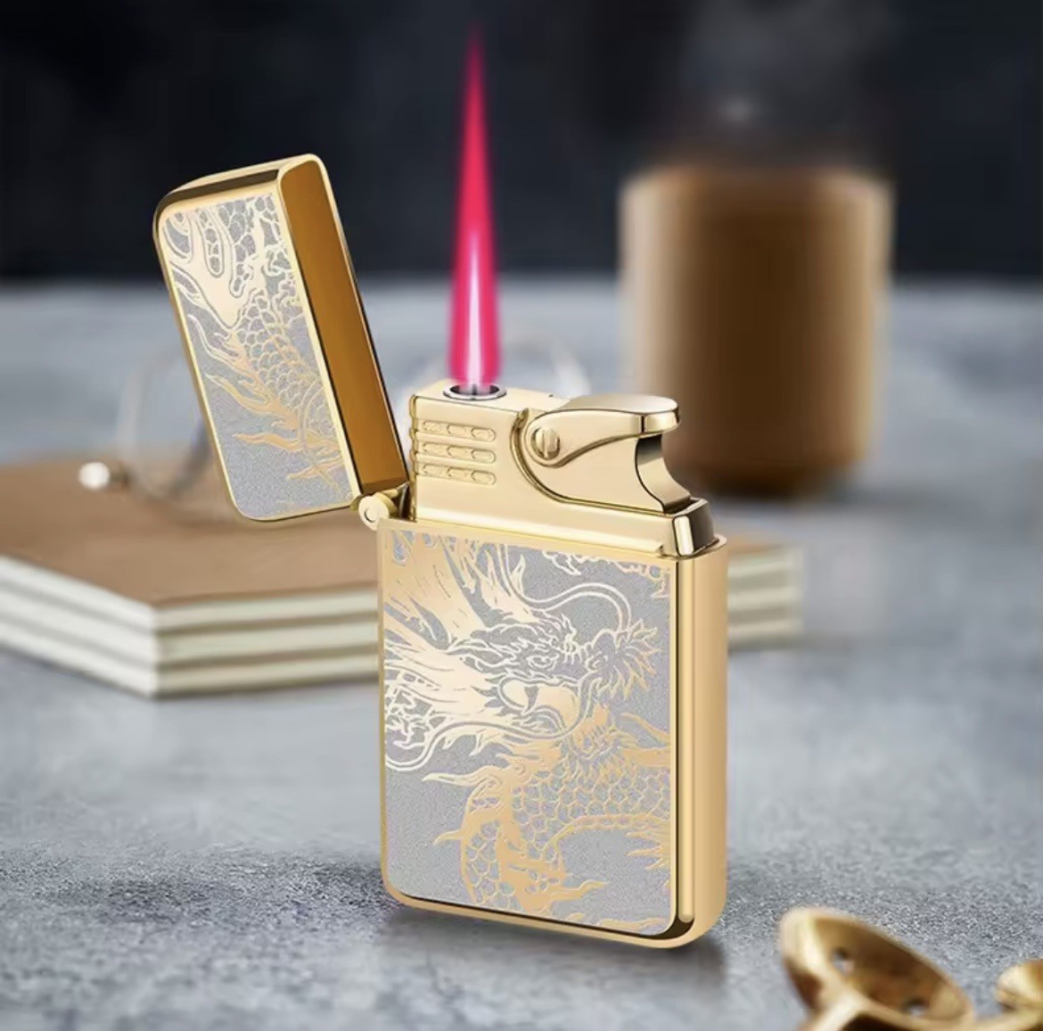 Windproof Metal Cigarette Lighter