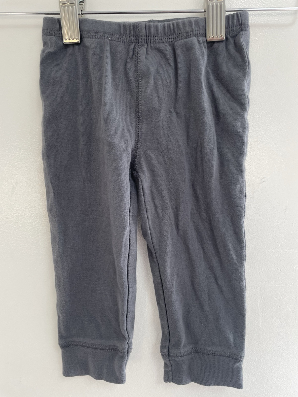 Carter's Baby Boys Cute Turtle Applique 100% Cotton Pull On Pants Dark Gray 12M