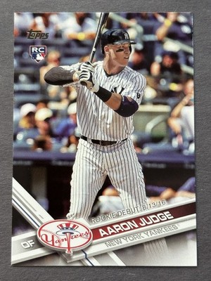 2017 Topps Update Aaron Judge RC Rookie #US99 New York Yankees