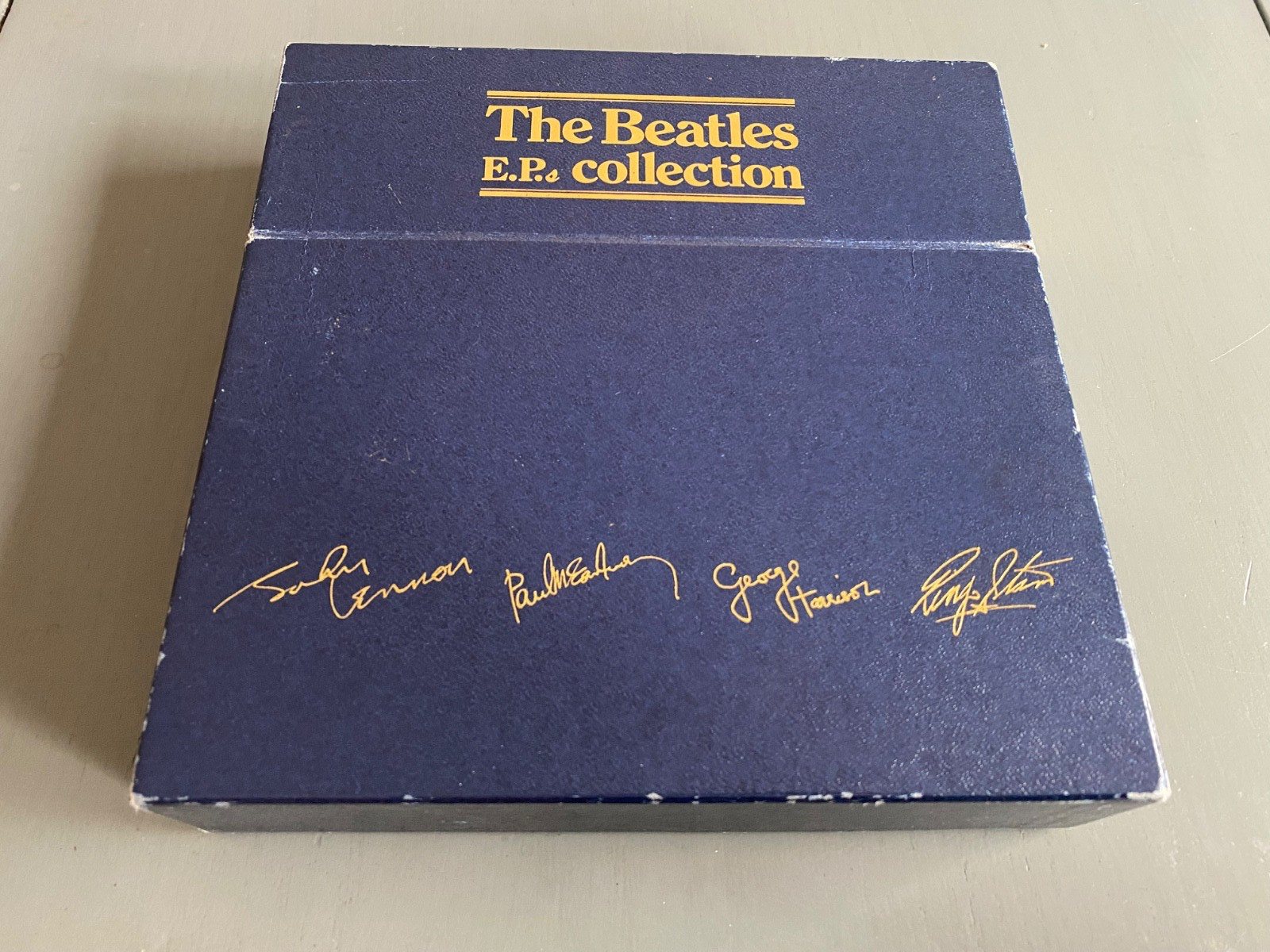 VTG RARE The Beatles EP Collection Box Set COMPLETE 14 Original 45rpm NM Vinyls