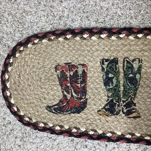 Earth Rugs Braided Jute Table Runner - Thumbnail 4