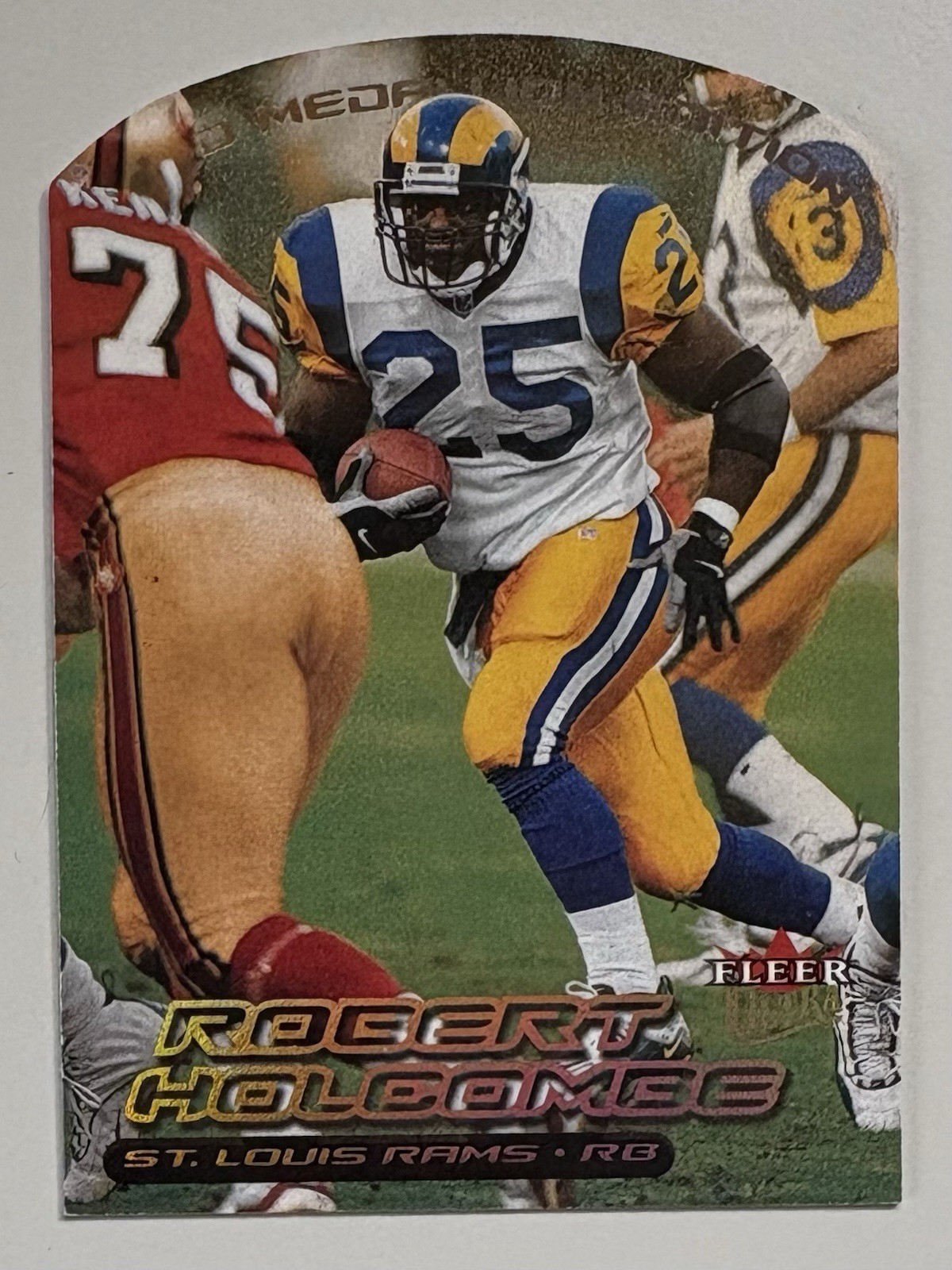 2000 Fleer Ultra - Robert Holcombe #131G Gold Medallion