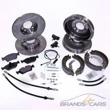 ATEC BREMSENSET BREMSENKIT VORN+2x RADBREMSZYLINDER HI FÜR BMW 3-ER E36 316 318