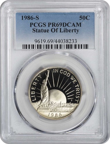1986-S Statue of Liberty Commemorative Half Dollar PR69DCAM PCGS