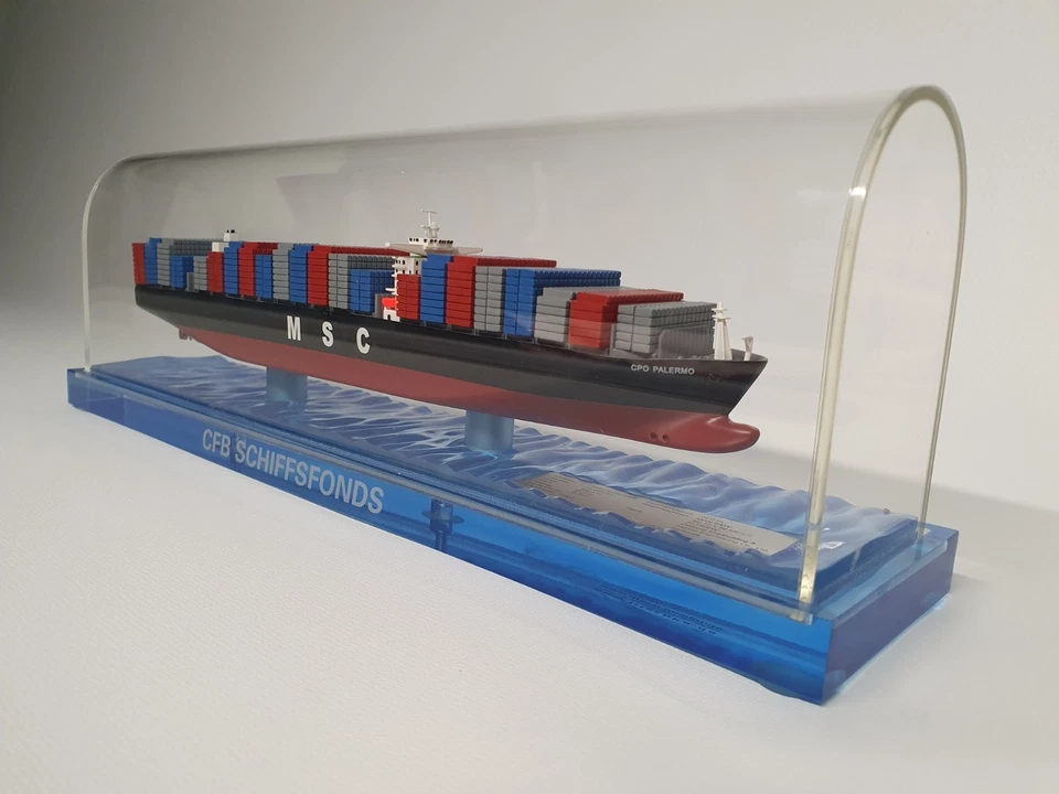 Schiffsmodell Containerschiff MSC Danit CPO Palermo CFB Schiffsfonds - Bild 2 von 4