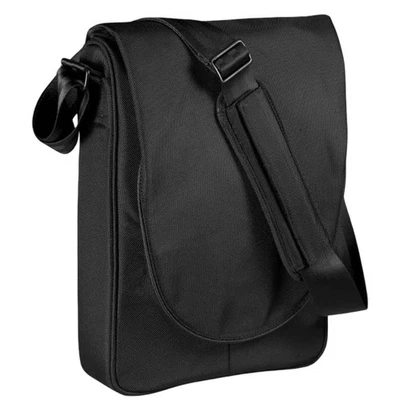 be.ez Sac Bandoulière Ordinateur 15.4 Pouces Profil Haut Anti Choc Noir - Photo 1/4