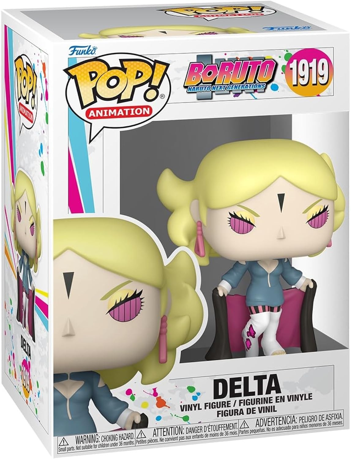 Funko POP! Boruto Delta Anime Figure Collectable Vinyl Figurine 9.5 cm for