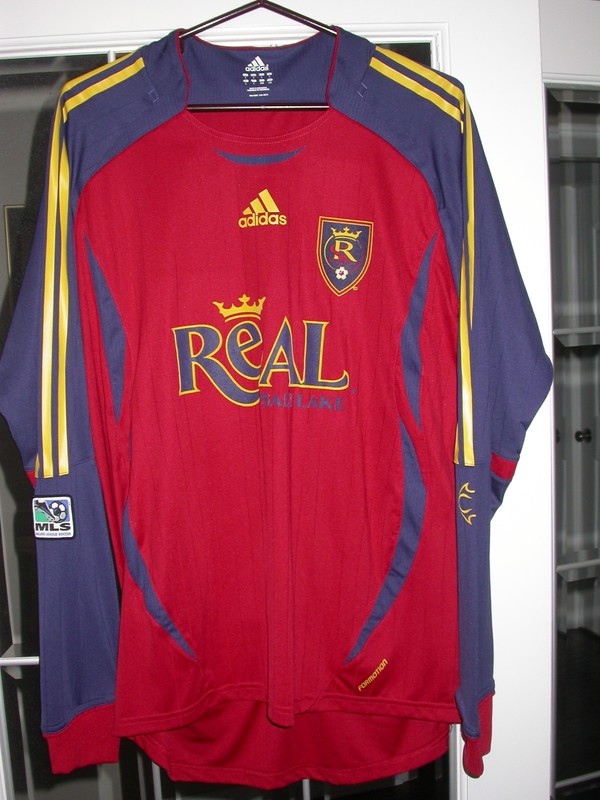 Real Salt Lake 2006 Stewart LS Game/Match Used/Match Worn MLS Soccer Jersey LOA