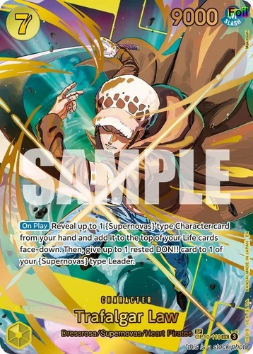 Trafalgar Law - OP10-119 (SP) [PRB-02 - OP10-119] - NM [Foil] TCG One Piece