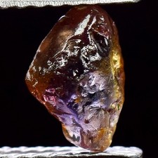 IF PURPLE SAPPHIRE 1.30ct UNHEATED PURPLE SAPPHIRE ROUGH FACET NATURAL100% NR!