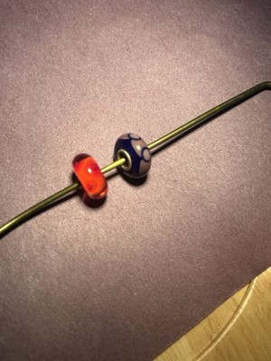 Two Authentic Trollbeads Retired