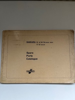 Original Lambretta 150d 1d Elektrostarter Ersatzteilkatalog