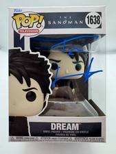 TOM STURRIDGE signed Autogramm Funko Pop THE SANDMAN in Person autograph ACOA