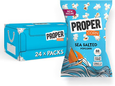 Lightly Sea Salted Popcorn, 24 X 20G