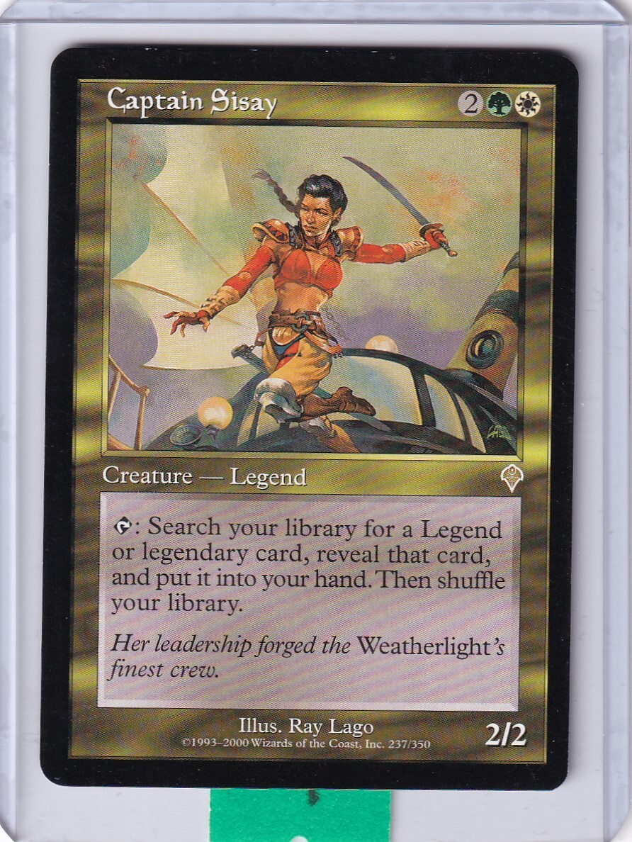 Captain Sisay * Invasion  MTG Lightly Played