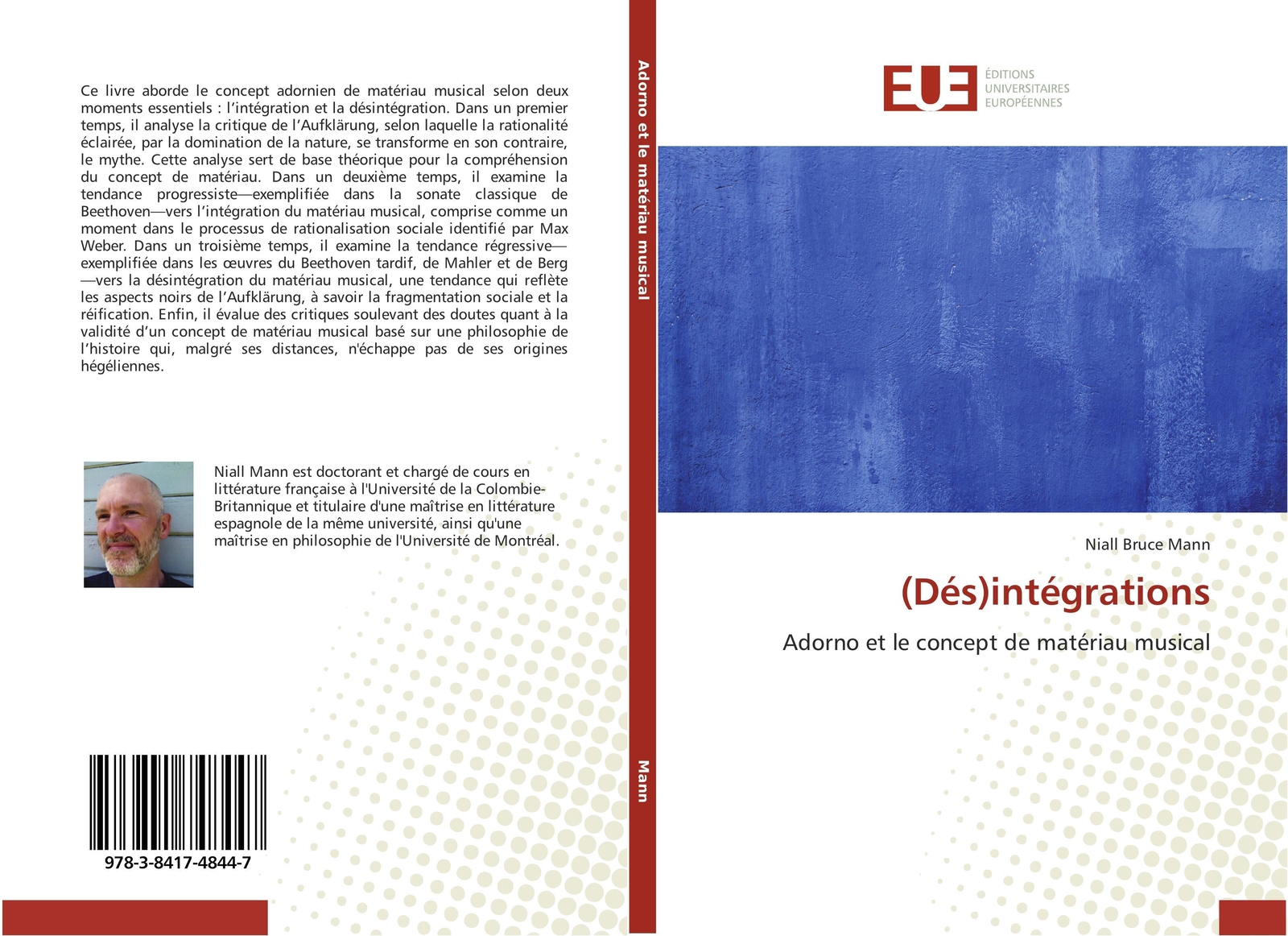 Niall Bruce Mann | (dés)intégrations | Taschenbuch | Französisch