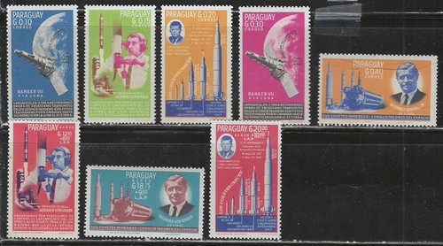 Paraguay Scott 836-43 MNH LotBDP33764