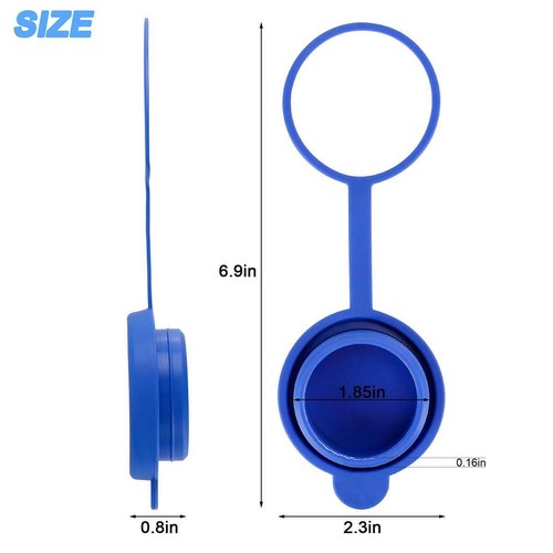 Reusable Snap Button Cap Seal Lid Replace for 3-5 Gallon Water Bottle Jug 55mm - Picture 2 of 17