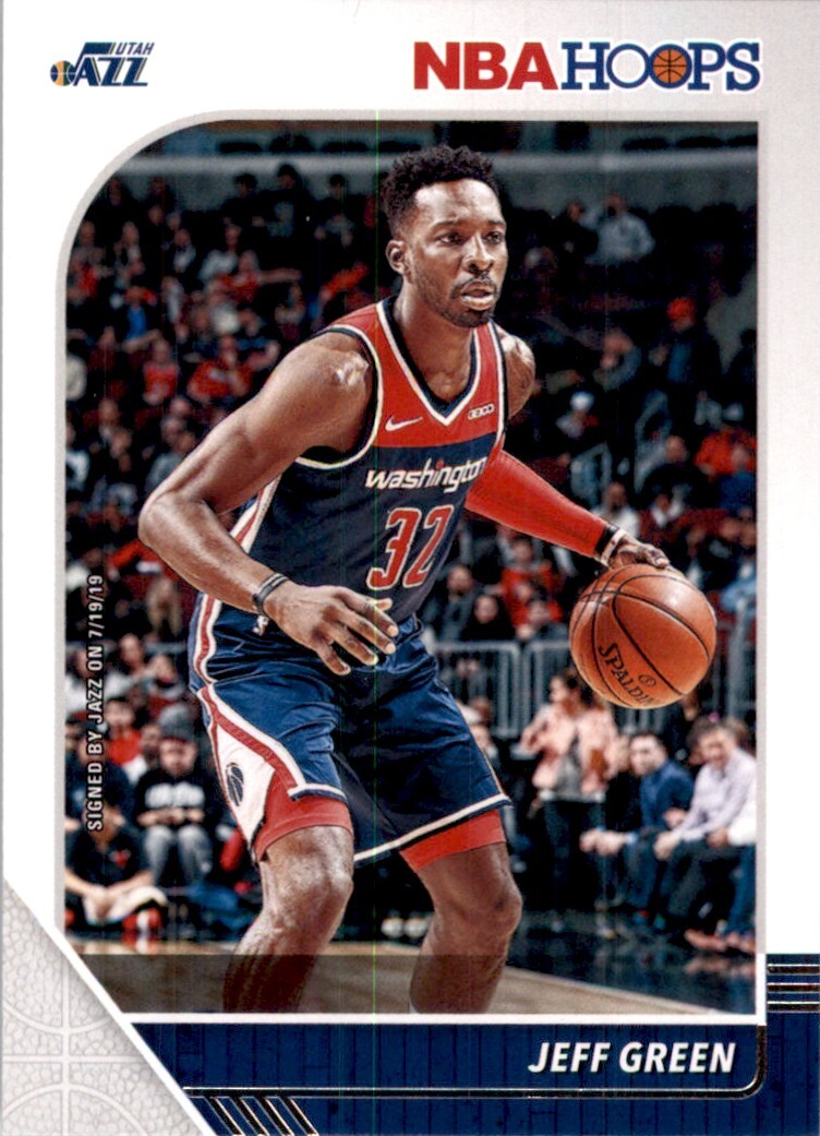 2019-20 NBA Hoops Jeff Green Utah Jazz #198