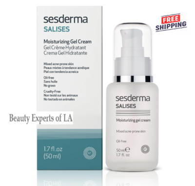 Sesderma Salises Moisturizing Gel Cream 1.7oz / 50ml  EXP 10/2028